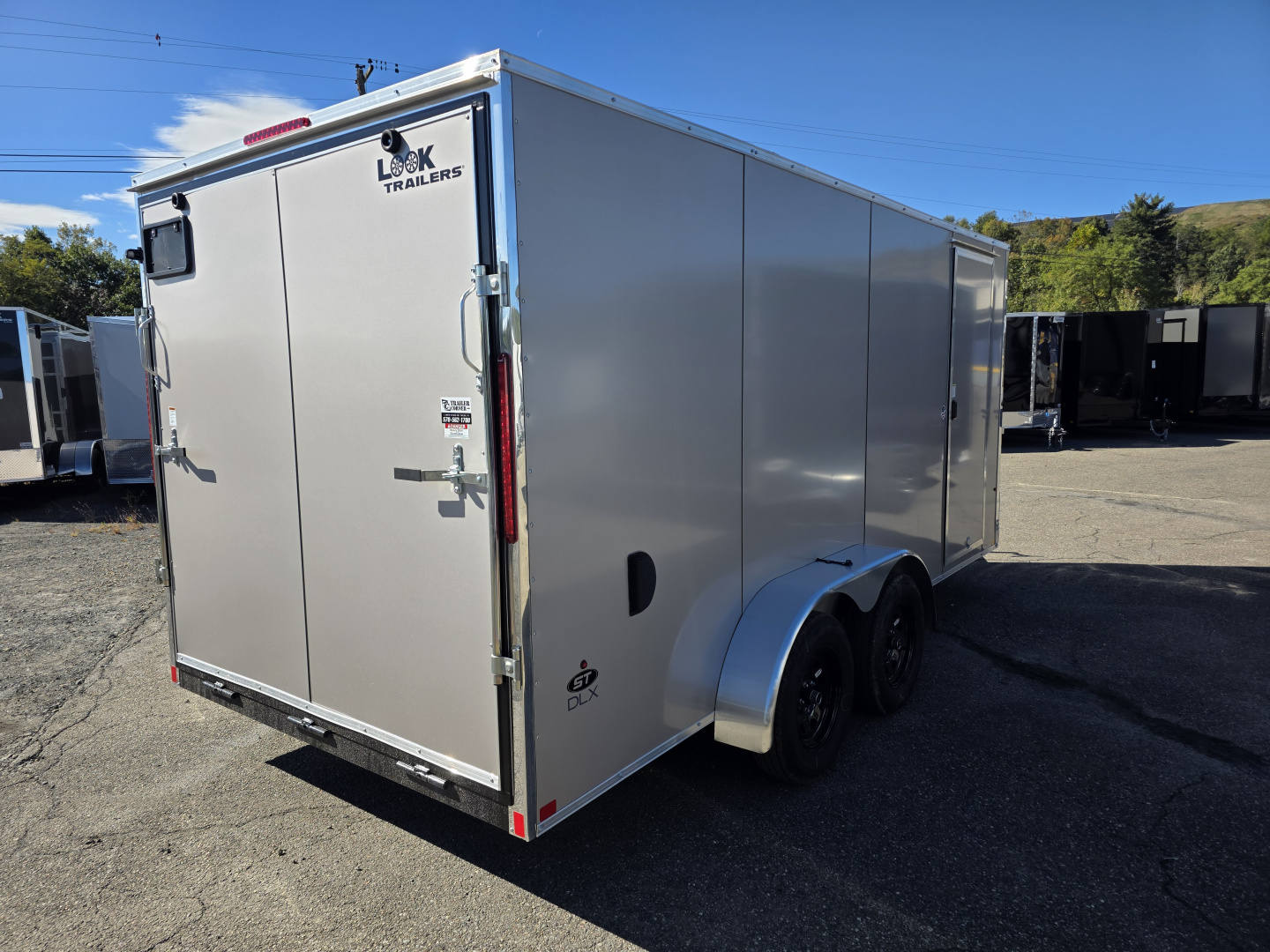 New 2026 Look Trailers ST DLX 7X16 7K - RAMP Cargo / Enclosed Trailer