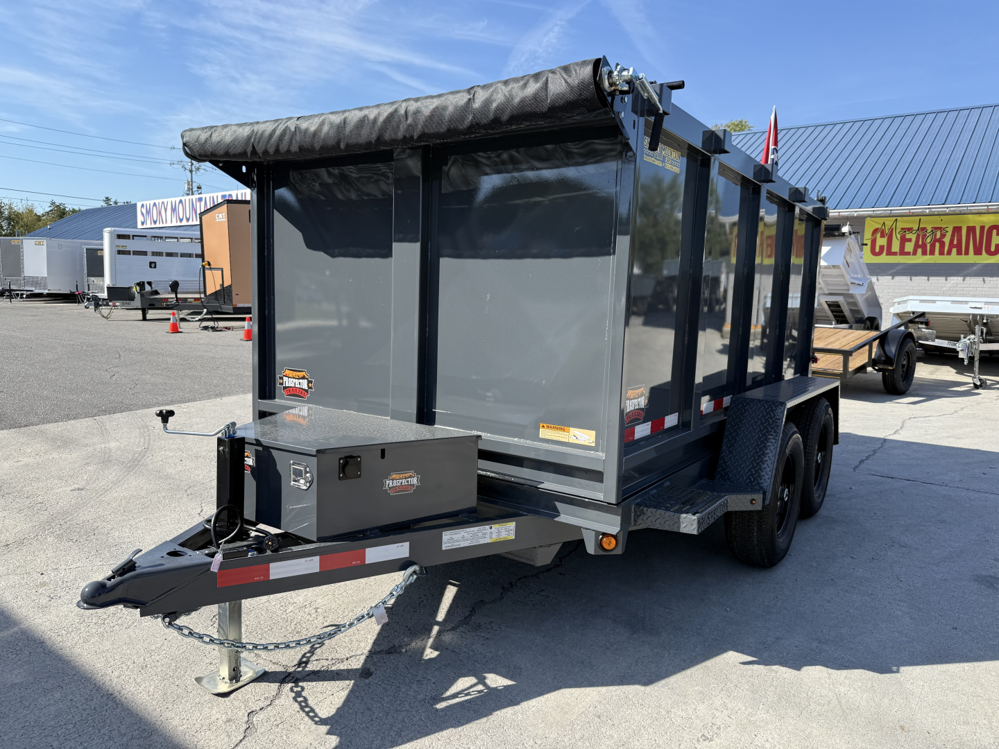 New 2026 Covered Wagon Trailers 6X10 DUMP Dump Trailer