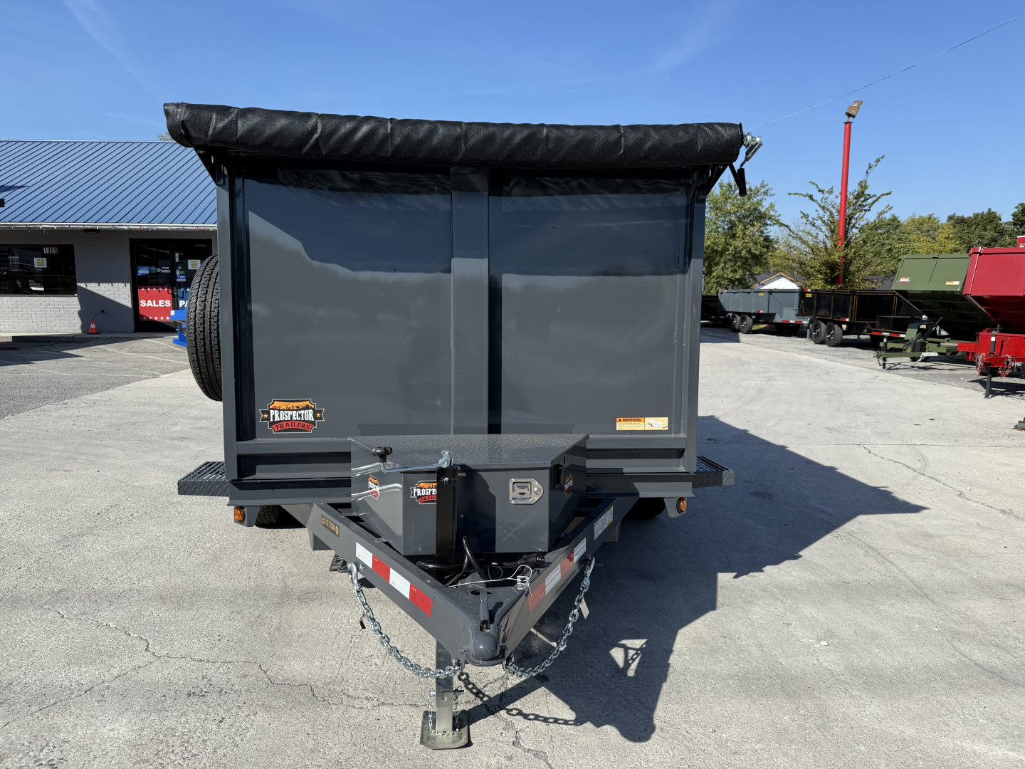 New 2026 Covered Wagon Trailers 6X10 DUMP Dump Trailer