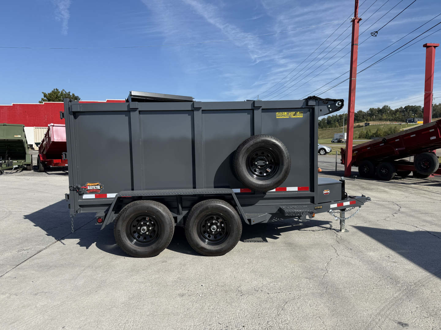 New 2026 Covered Wagon Trailers 6X10 DUMP Dump Trailer