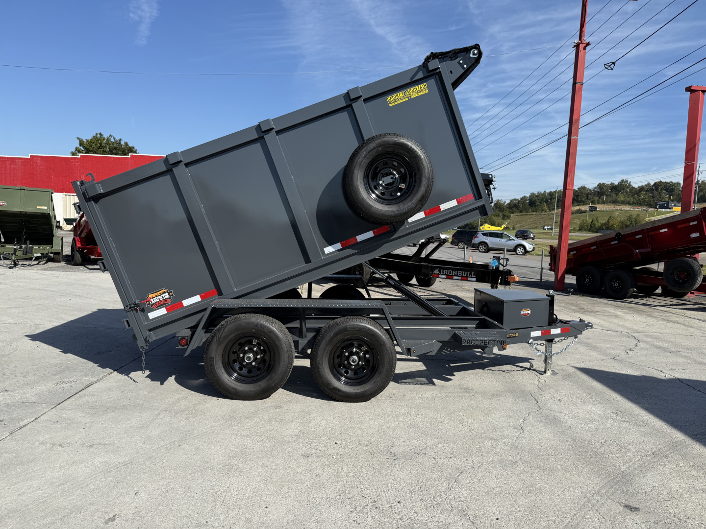 New 2026 Covered Wagon Trailers 6X10 DUMP Dump Trailer