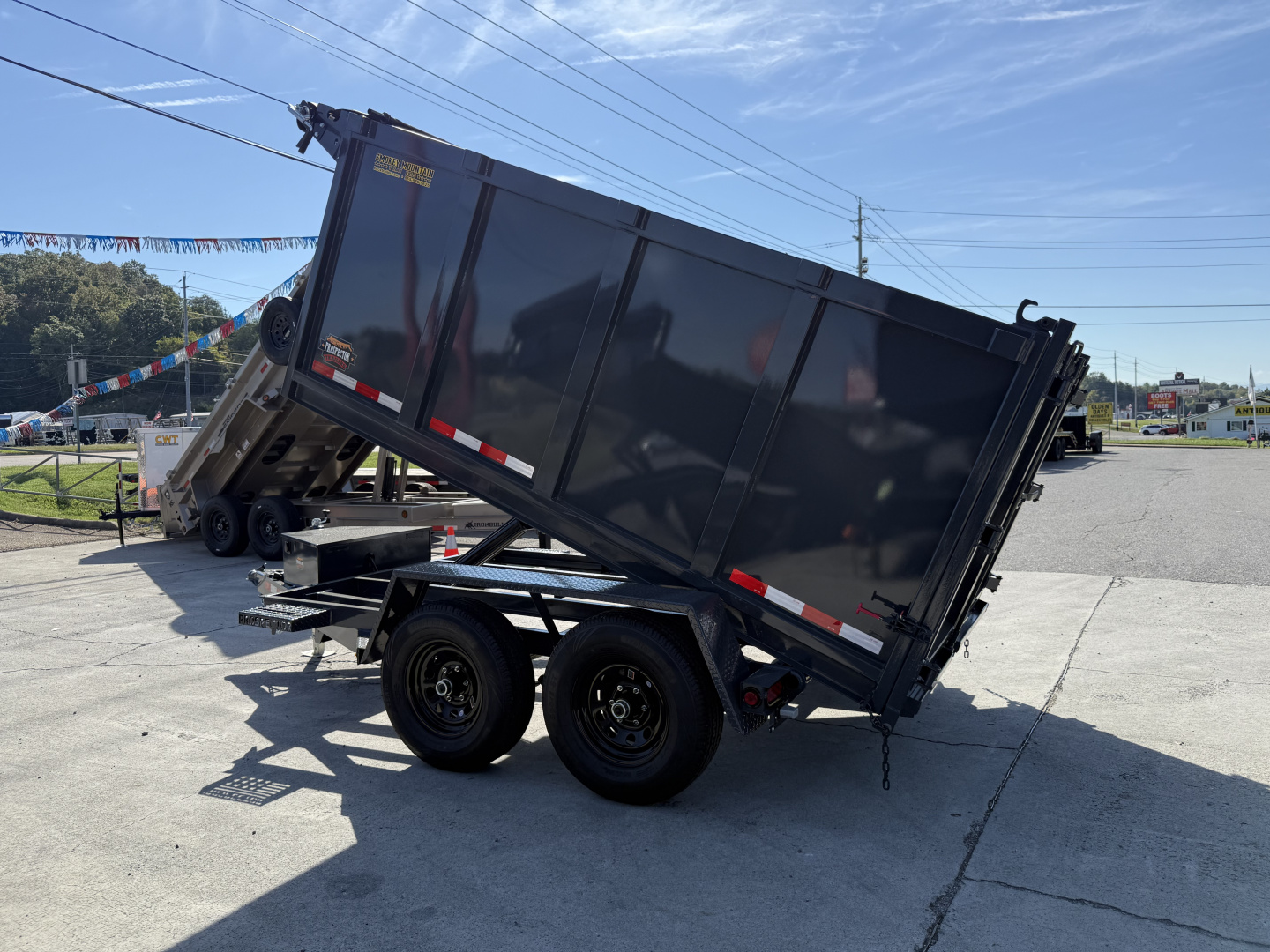 New 2026 Covered Wagon Trailers 6X10 DUMP Dump Trailer