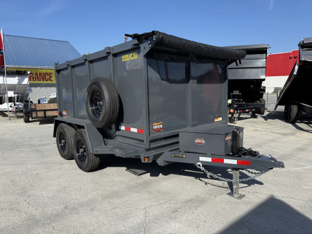 New 2026 Covered Wagon Trailers 6X10 DUMP Dump Trailer