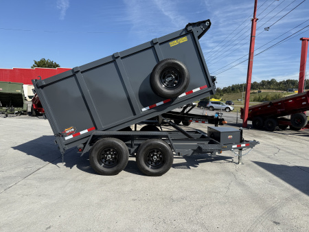 New 2026 Covered Wagon Trailers 6X10 DUMP Dump Trailer