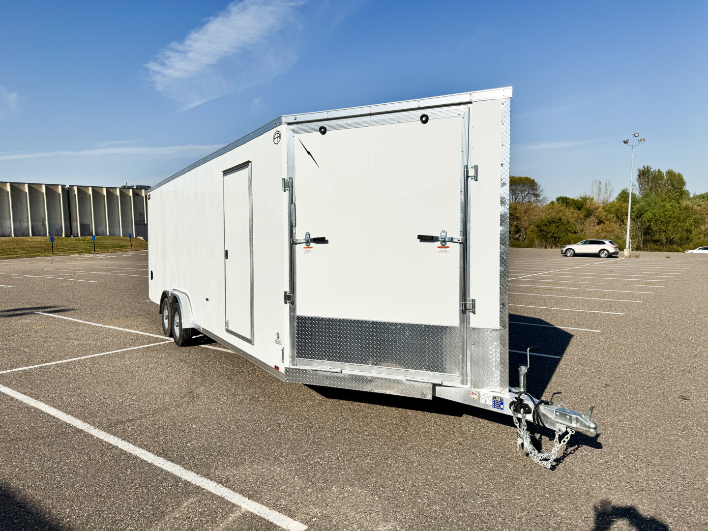 New 2026 Lightning 7.5x29 Snow/ Enclosed Trailer