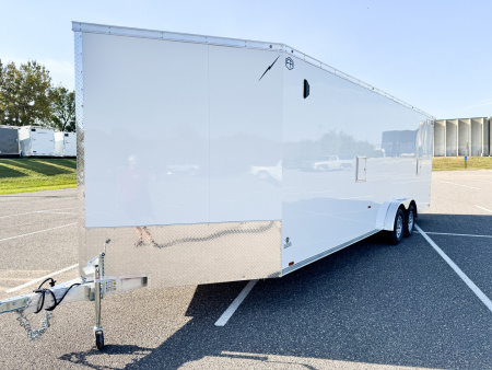 New 2026 Lightning 7.5x29 Snow/ Enclosed Trailer