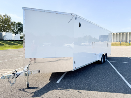 New 2026 Lightning 7.5x29 Snow/ Enclosed Trailer
