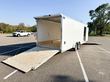 New 2026 Lightning 7.5x29 Snow/ Enclosed Trailer