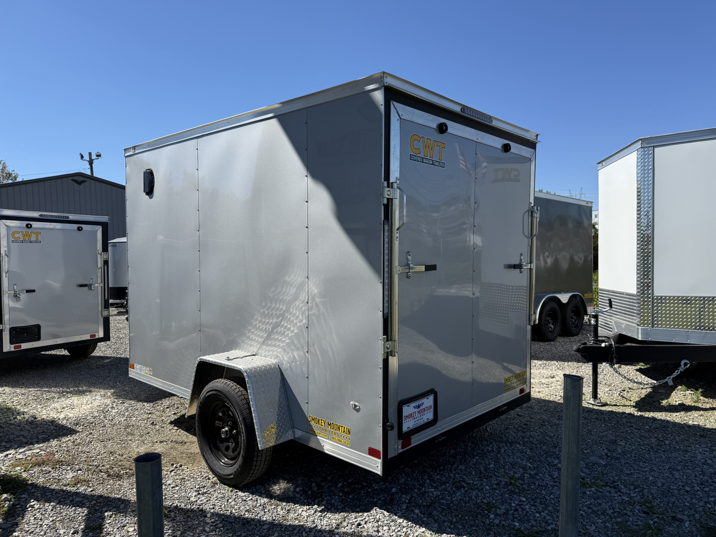 New 2026 Covered Wagon Trailers 6X12 SA Cargo / Enclosed Trailer