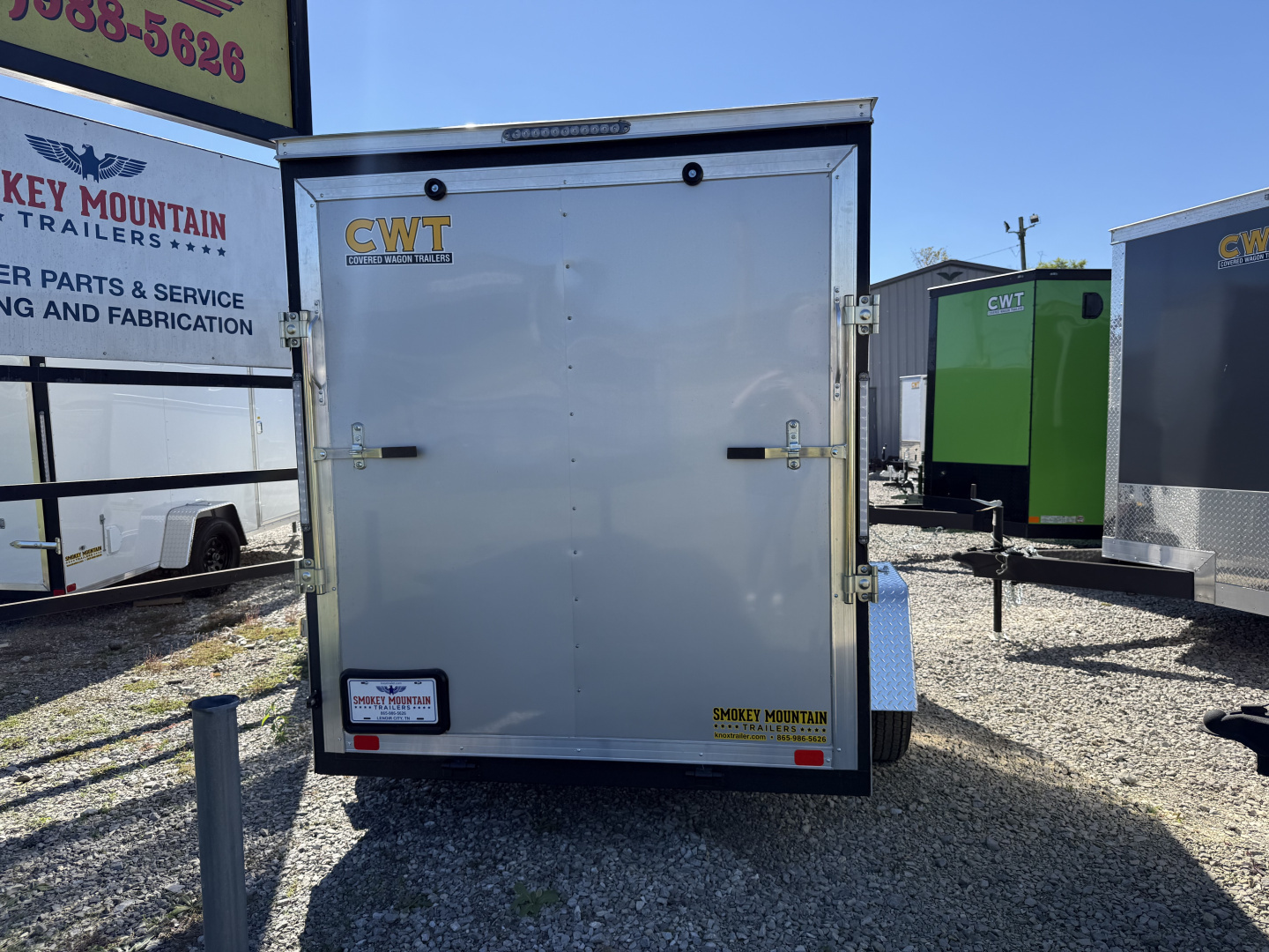 New 2026 Covered Wagon Trailers 6X12 SA Cargo / Enclosed Trailer