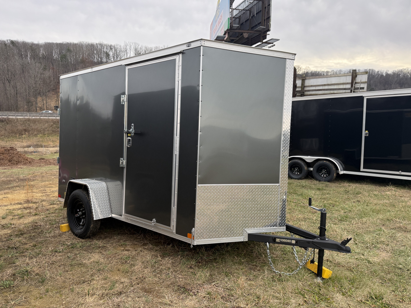 New 2026 Covered Wagon Trailers 6X10 SA BAR LOCK Cargo / Enclosed Trailer
