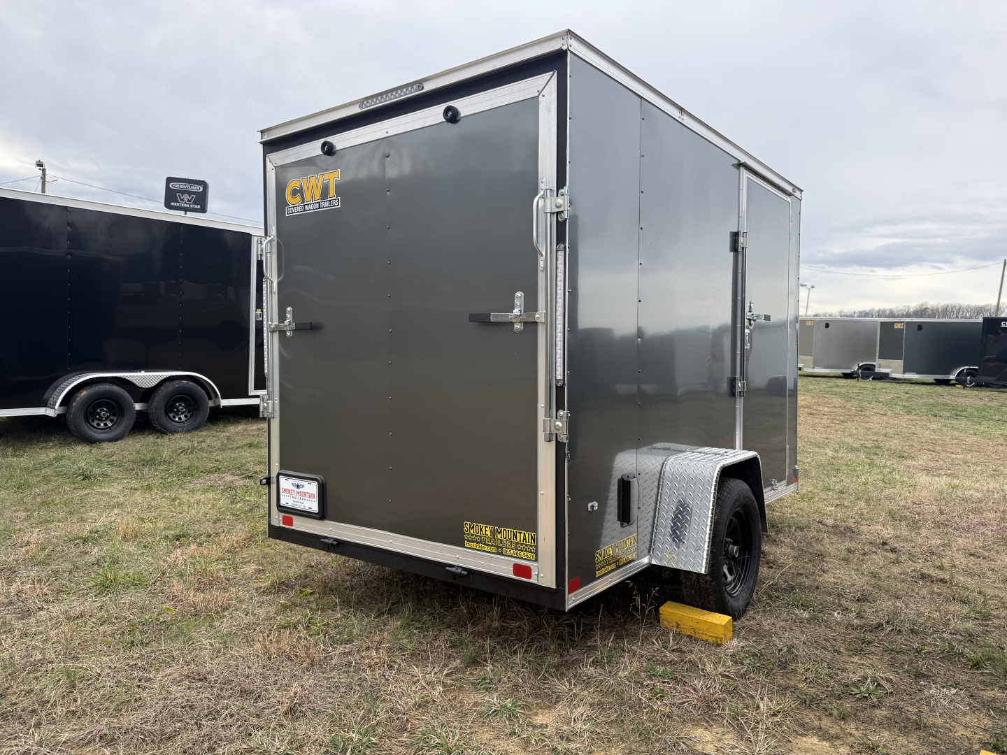 New 2026 Covered Wagon Trailers 6X10 SA BAR LOCK Cargo / Enclosed Trailer