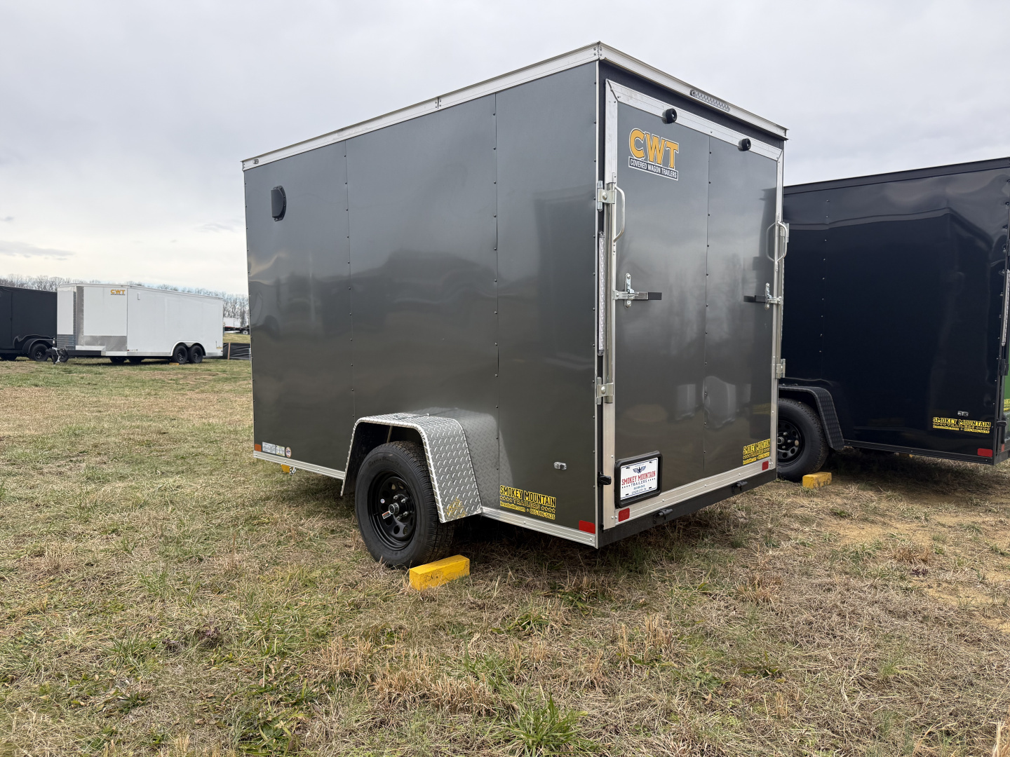 New 2026 Covered Wagon Trailers 6X10 SA BAR LOCK Cargo / Enclosed Trailer