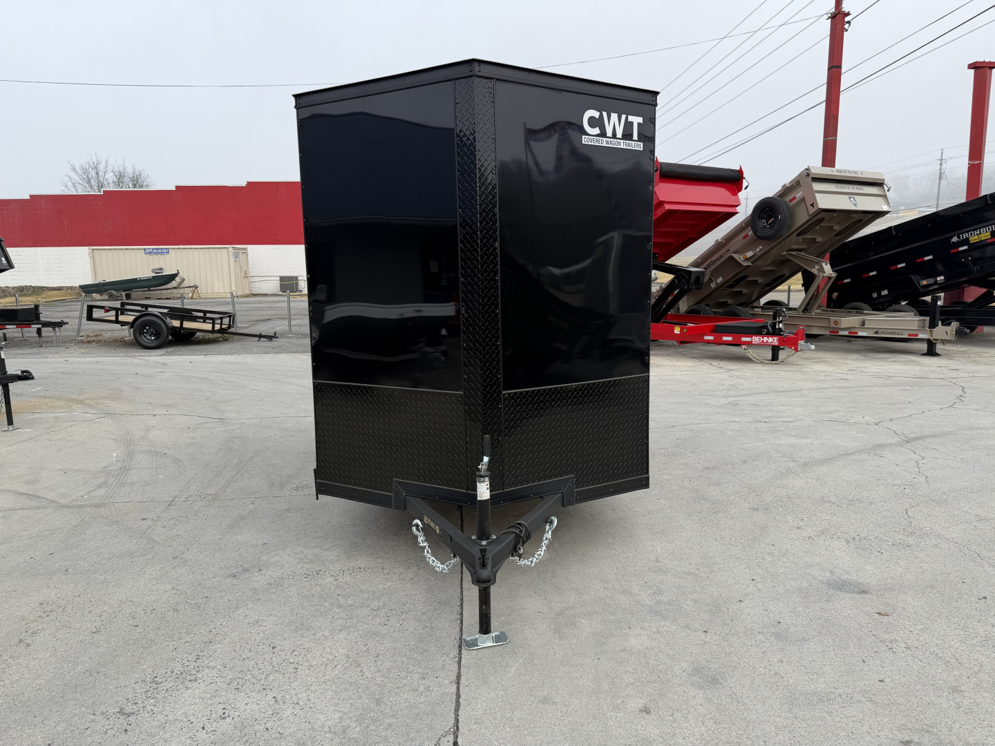 New 2026 Covered Wagon Trailers 6X10 SA B/O BAR LOCK Cargo / Enclosed Trailer