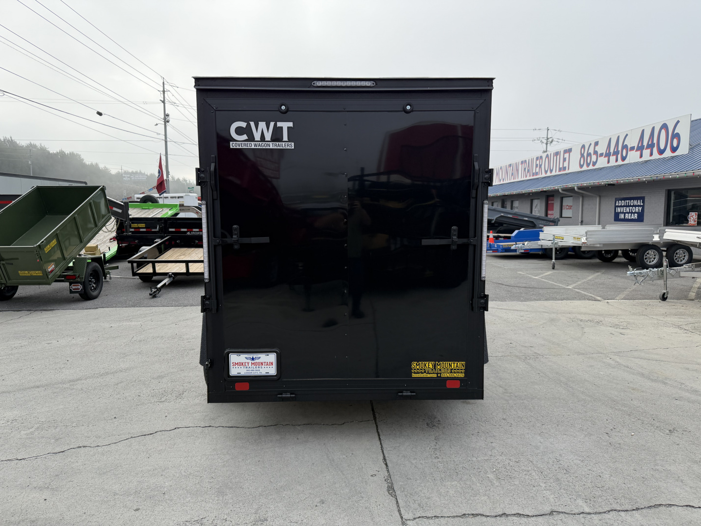 New 2026 Covered Wagon Trailers 6X10 SA B/O BAR LOCK Cargo / Enclosed Trailer