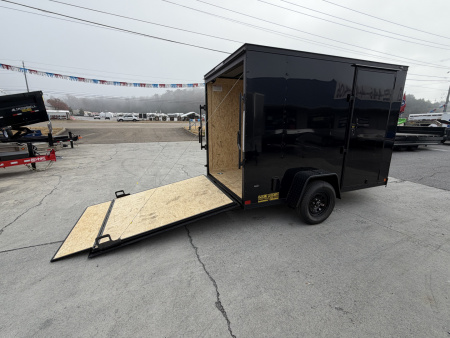New 2026 Covered Wagon Trailers 6X10 SA B/O BAR LOCK Cargo / Enclosed Trailer
