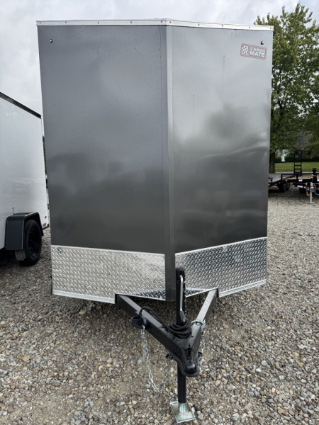 New 2026 Cargo Mate EHECO610SA-24 Enclosed 6X10 SA RAMP DOOR (GVW:2990) CHARCOAL