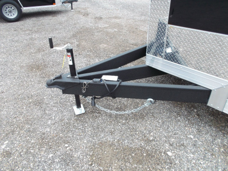 New 2026 Covered Wagon Trailers 8.5x16 Cargo Trailer / Enclosed Trailer / Car Hauler / 5200# Axles / 7ft Interior / .030 Black Semi-Screwless Exterior / Extra Wide Ramp