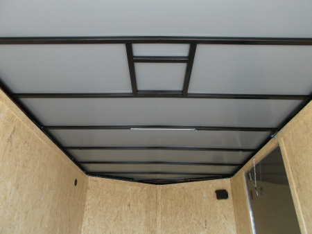 New 2026 Covered Wagon Trailers 8.5x16 Cargo Trailer / Enclosed Trailer / Car Hauler / 5200# Axles / 7ft Interior / .030 Black Semi-Screwless Exterior / Extra Wide Ramp