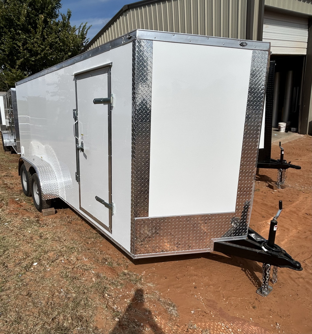 New 2025 Family Trailer 7x16 Tandem axles- Cargo / Enclosed Trailer