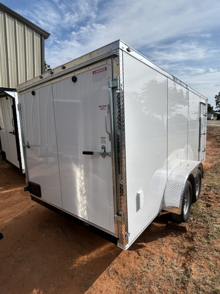 New 2025 Family Trailer 7x16 Tandem axles- Cargo / Enclosed Trailer