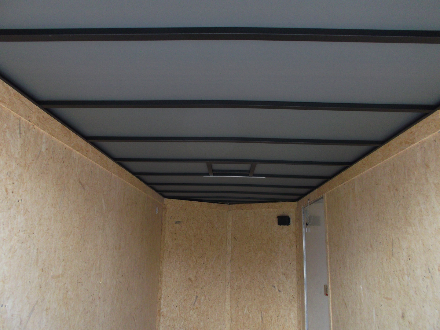 New 2026 Covered Wagon Trailers 7x16 Cargo Trailer / Enclosed Trailer / 7ft Interior / Extra Wide Ramp / 48" RV Door / .080 White Poly Core Semi-Screwless Exterior