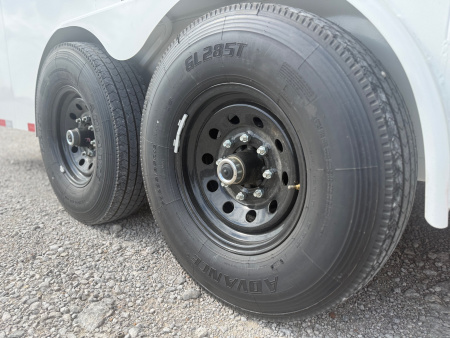 New 2026 Delco Trailers E224 Cargo / Enclosed Trailer w/ Rear Barn Doors