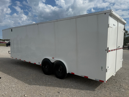 New 2026 Delco Trailers E224 Cargo / Enclosed Trailer w/ Rear Barn Doors