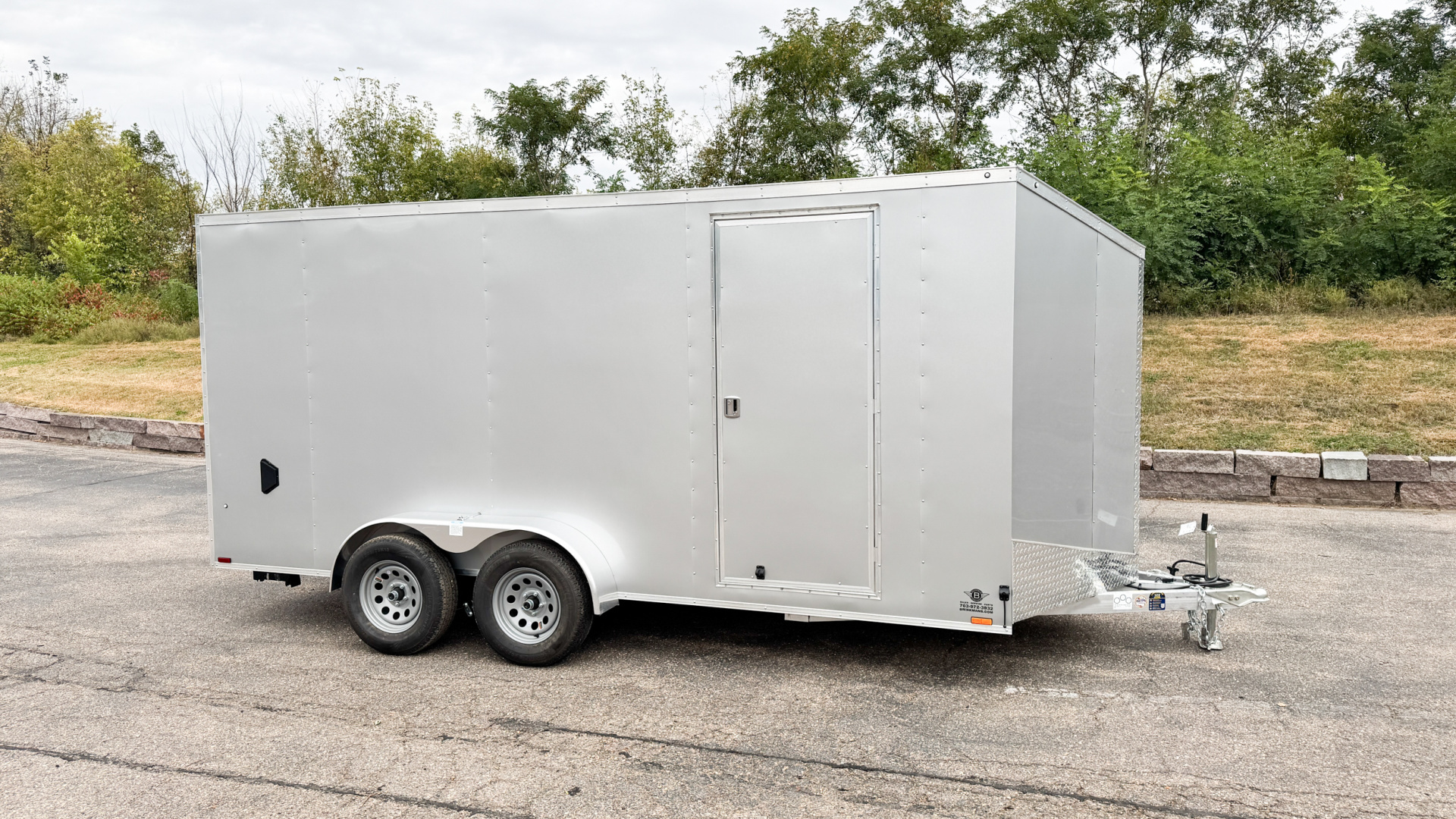 New 2026 Lightning 7X16 Trailer Cargo / Enclosed Trailer - RAMP DOOR!