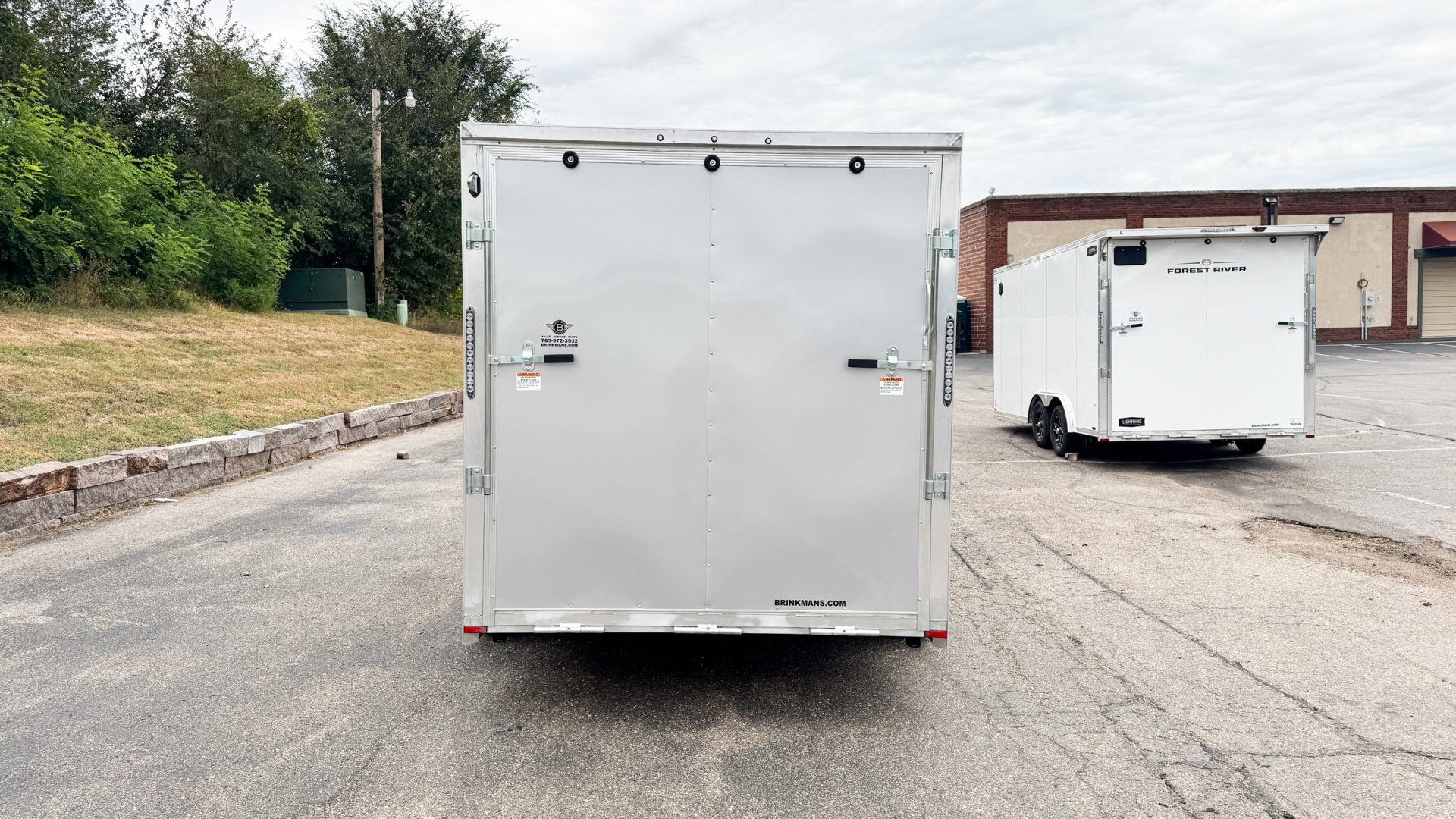 New 2026 Lightning 7X16 Trailer Cargo / Enclosed Trailer - RAMP DOOR!