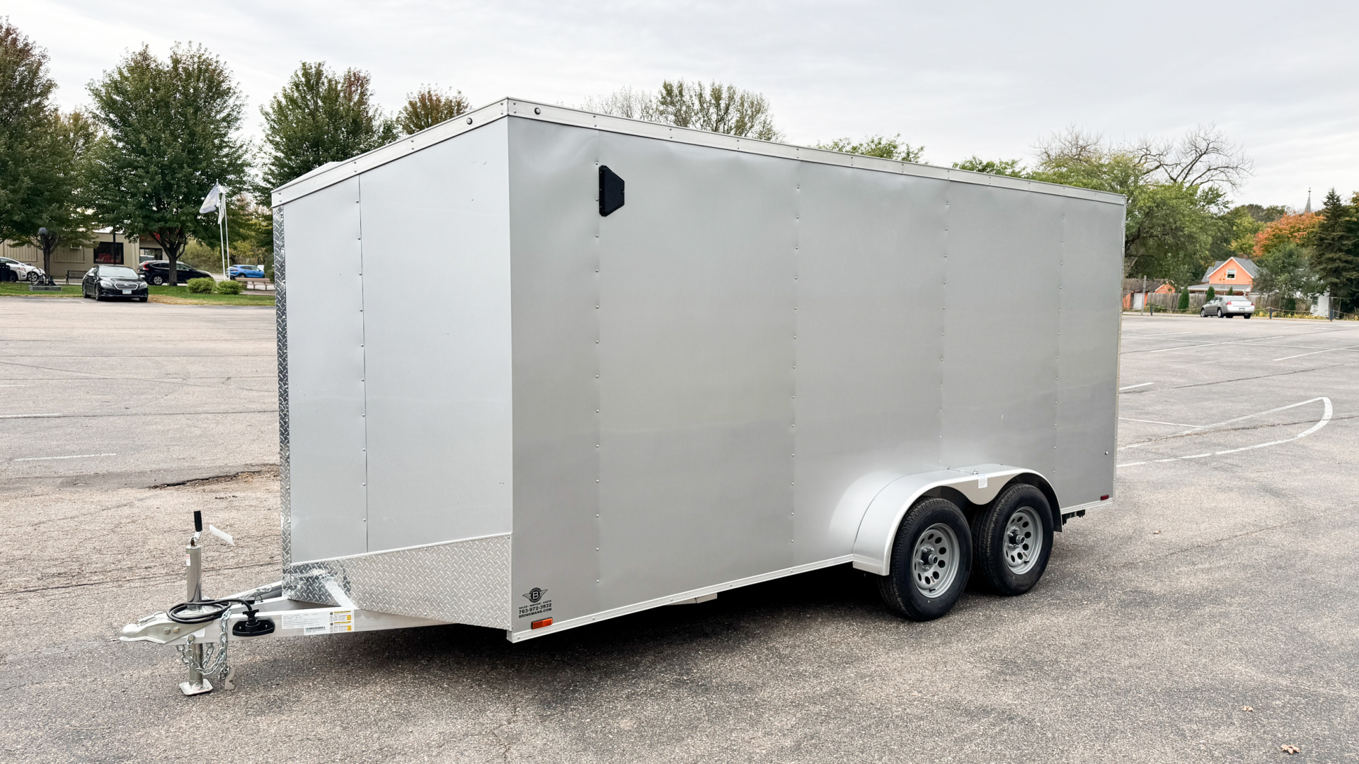 New 2026 Lightning 7X16 Trailer Cargo / Enclosed Trailer - RAMP DOOR!