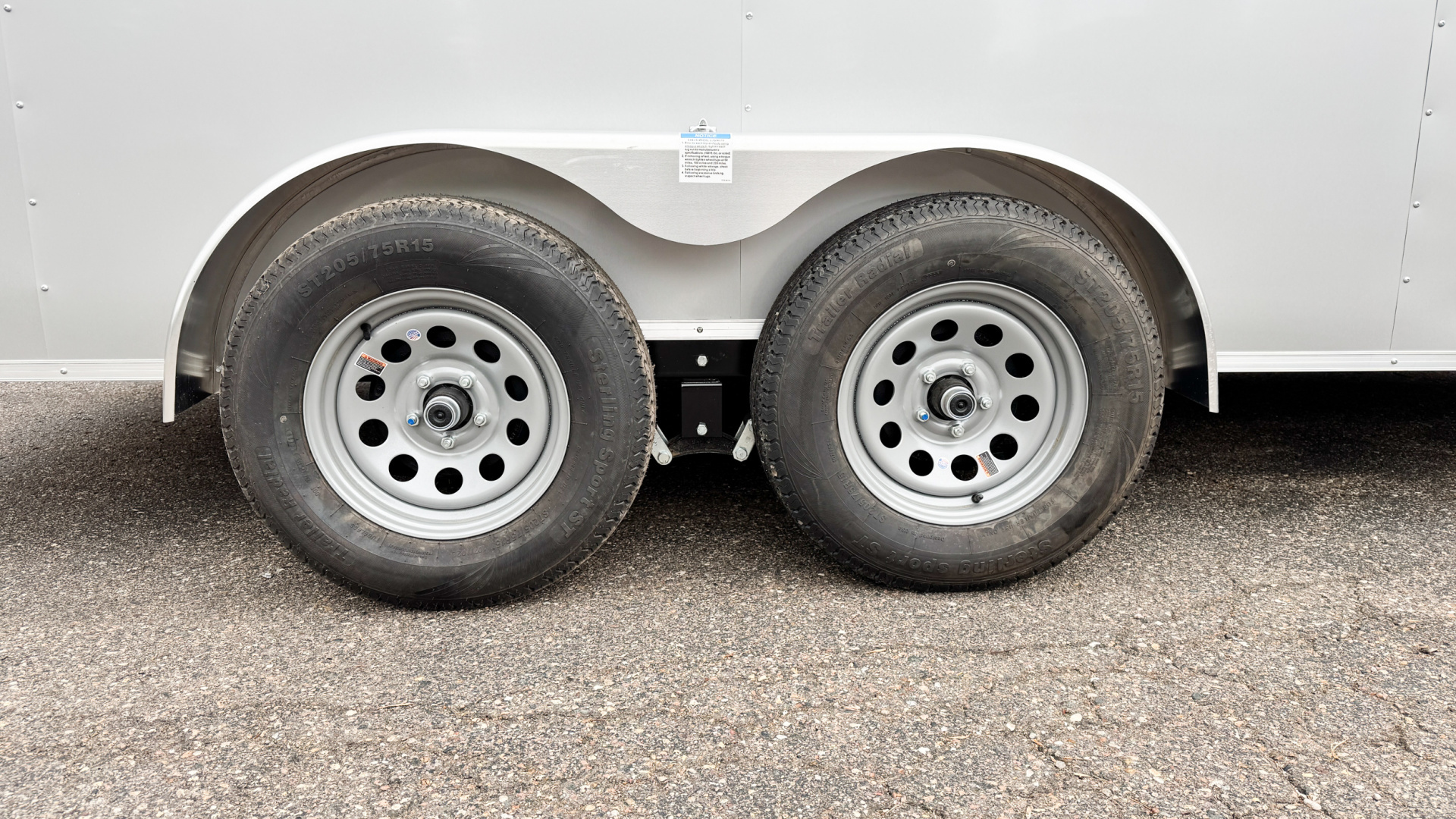 New 2026 Lightning 7X16 Trailer Cargo / Enclosed Trailer - RAMP DOOR!