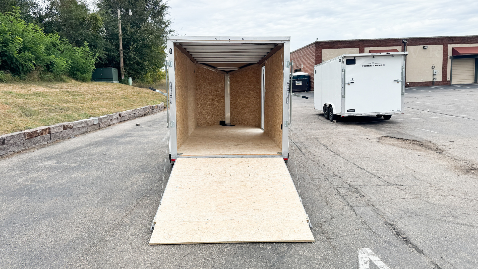 New 2026 Lightning 7X16 Trailer Cargo / Enclosed Trailer - RAMP DOOR!