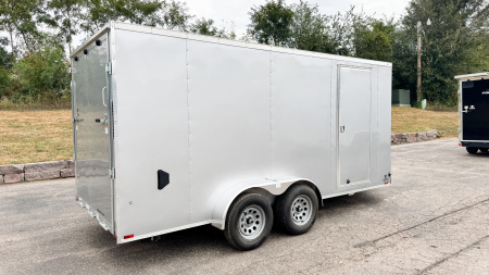 New 2026 Lightning 7X16 Trailer Cargo / Enclosed Trailer - RAMP DOOR!