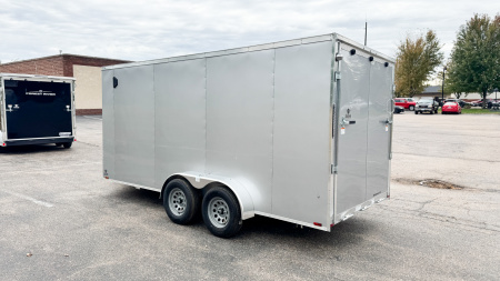 New 2026 Lightning 7X16 Trailer Cargo / Enclosed Trailer - RAMP DOOR!