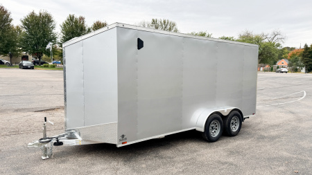 New 2026 Lightning 7X16 Trailer Cargo / Enclosed Trailer - RAMP DOOR!