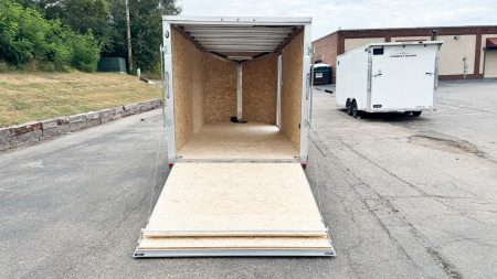 New 2026 Lightning 7X16 Trailer Cargo / Enclosed Trailer - RAMP DOOR!