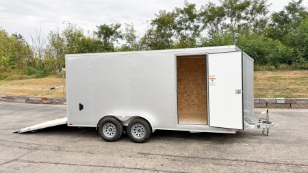 New 2026 Lightning 7X16 Trailer Cargo / Enclosed Trailer - RAMP DOOR!