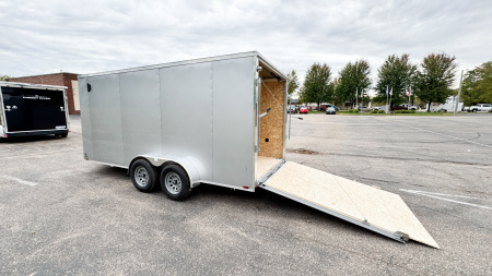 New 2026 Lightning 7X16 Trailer Cargo / Enclosed Trailer - RAMP DOOR!