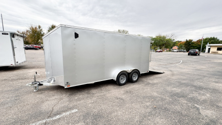 New 2026 Lightning 7X16 Trailer Cargo / Enclosed Trailer - RAMP DOOR!