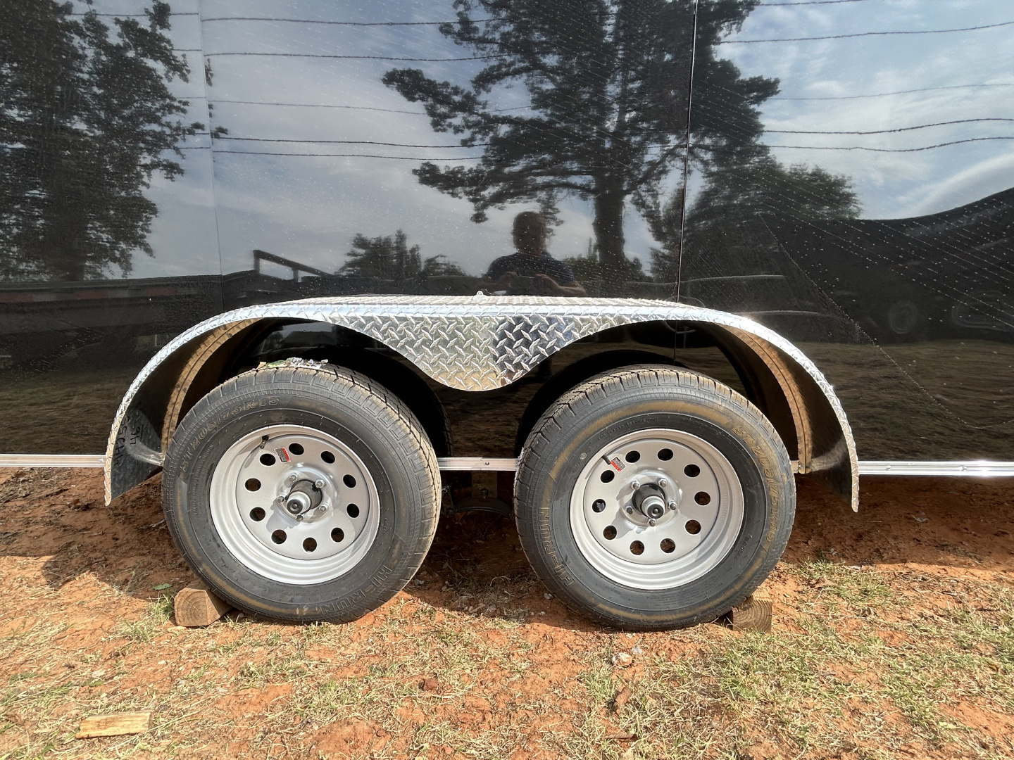 New 2025 Family Trailer 7x16 Tandem Axles Cargo / Enclosed Trailer-Basic Pkg