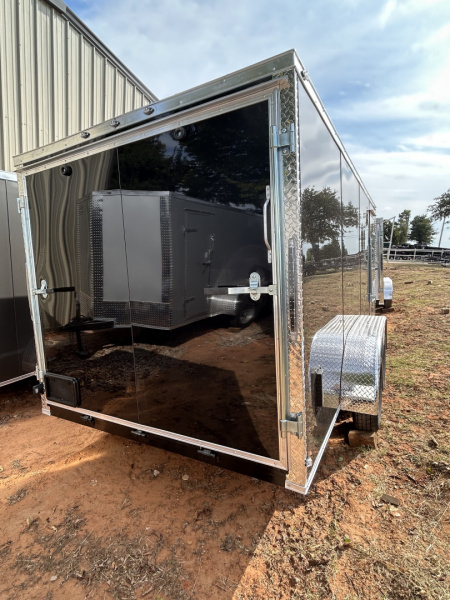 New 2025 Family Trailer 7x16 Tandem Axles Cargo / Enclosed Trailer-Basic Pkg