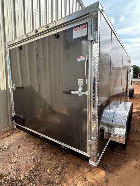 New 2025 Family Trailer 7x14 Tandem Axles Cargo / Enclosed Trailer-Basic Pkg.