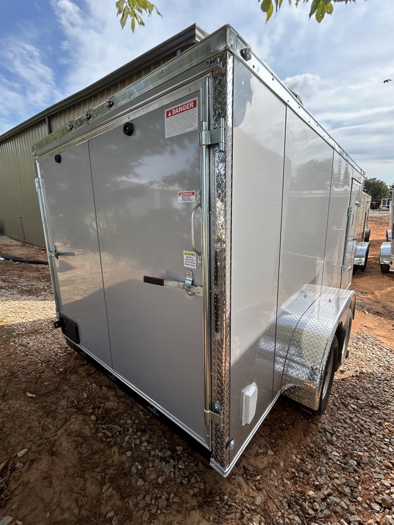 New 2025 Family Trailer 7x14 Tandem Axles Cargo / Enclosed Trailer-Basic Pkg