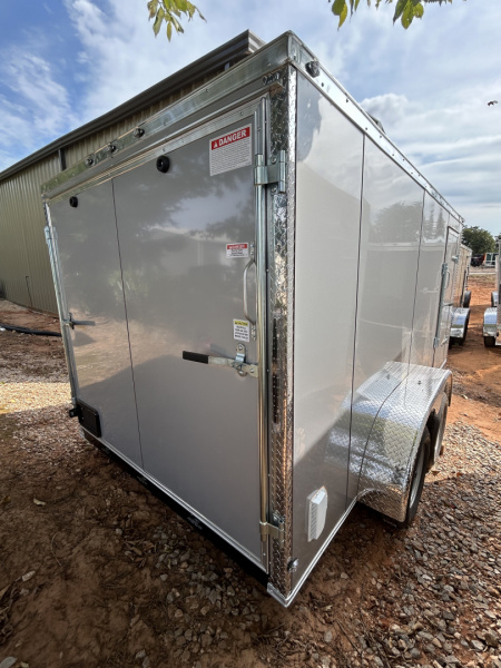 New 2025 Family Trailer 7x14 Tandem Axles Cargo / Enclosed Trailer-Basic Pkg