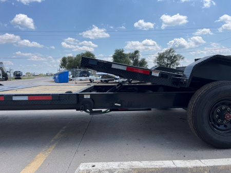 New 2026 RawMaxx 24' x 83" With 2 8000LB Axles Tilt Trailer