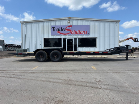 New 2026 RawMaxx 24' x 83" With 2 8000LB Axles Tilt Trailer