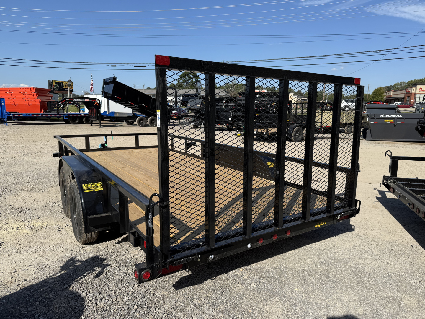 New 2026 Big Tex Trailers 70PI-16 Utility Trailer
