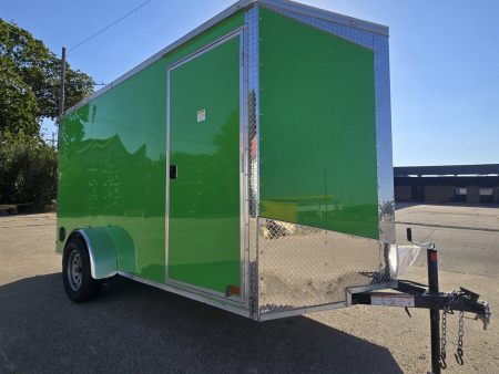New 2026 Allure Trailers 6x12' Rear Ramp-Policore Sides Cargo / Enclosed Trailer
