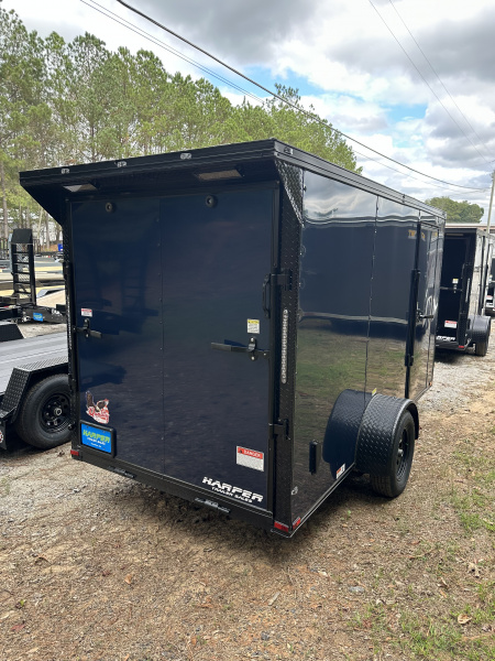 New 2026 QUALITY CARGO 6X12 SINGLE AXLE ENCLOSED TRAILER WITH REAR SPOILER